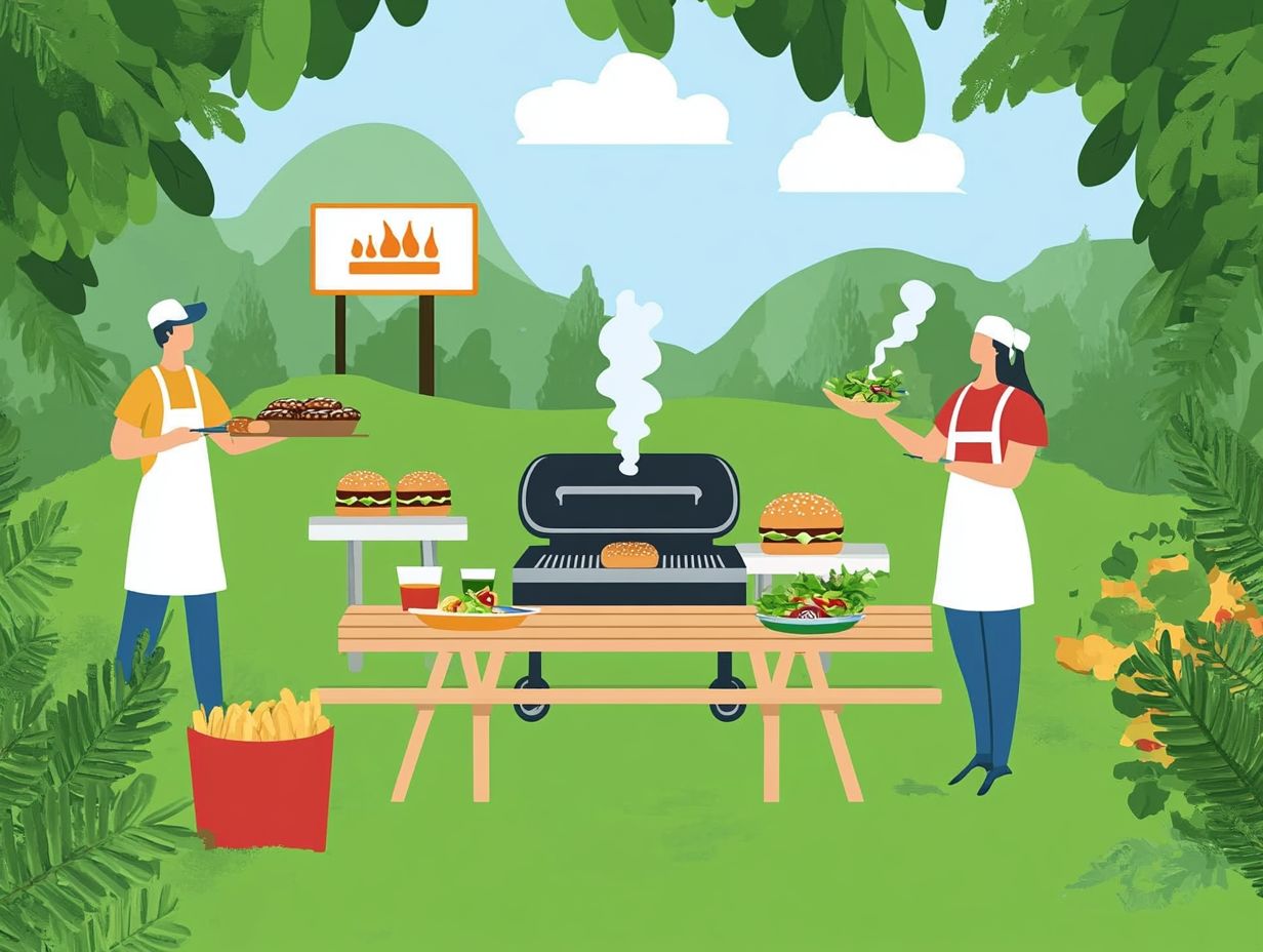 Don'ts of Outdoor Cooking