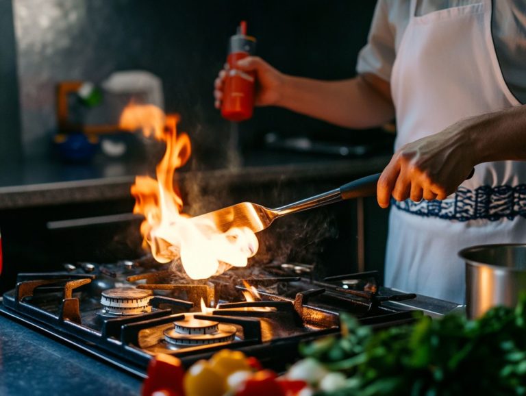 What Are the Safety Tips for Open Flame Cooking?