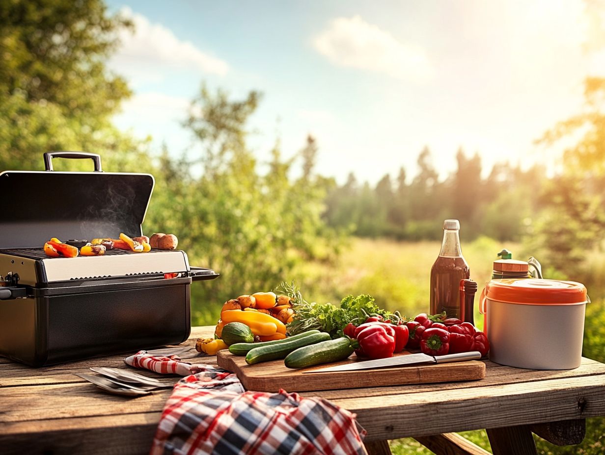 Setting Up Your Camp Cooking Area