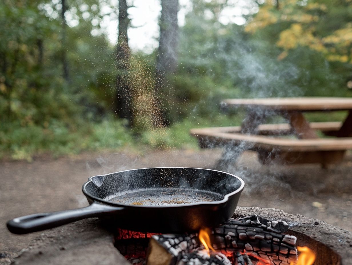 Methods for Seasoning Outdoor Cookware