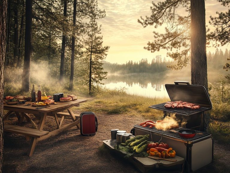 What Should I Cook First When Camping?