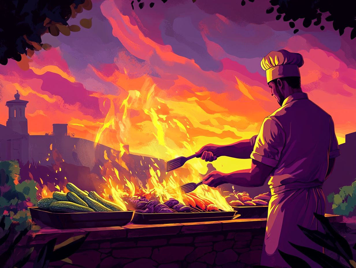 Cooking Over Open Flames: Pros and Cons