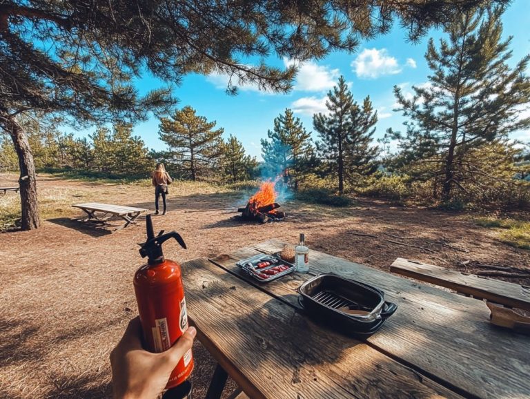 What to Do in Case of an Outdoor Cooking Accident