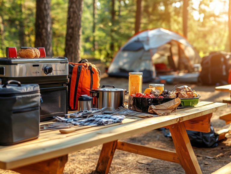 What to Pack for Outdoor Cooking Trips